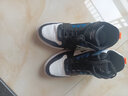 回力男鞋高帮秋冬季2025韩版增高小白鞋子男休闲潮鞋篮球运动板鞋男 白黑 43 实拍图