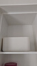 爱丽思（IRIS） 收纳盒桌面塑料收纳箱化妆品内衣物整理玩具盒爱丽丝桌面储物盒 【中号*3个套装】 白色 无盖 实拍图