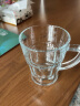 帕莎帕琦进口无铅咖啡杯马克杯钢化耐热玻璃透明带把手欧式咖啡红茶杯耐热 270毫升1只装 实拍图