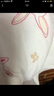 童泰宝宝套装秋冬季纯棉婴儿夹棉衣服儿童对开上衣高腰护肚裤子 粉色 100 cm（按扣 7A抗菌） 实拍图