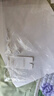 Aiyywa长袖衬衫女春秋季职业装白衬衣商务免烫加绒工作服正装4S银行面试 纯白色（方-领） 37 【98-108斤】 实拍图