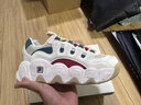 FILA 斐乐老爹鞋女鞋运动鞋圣诞可颂面包鞋休闲鞋男鞋情侣 雪白/雨朦灰色-女款 38.5 实拍图