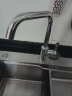 九牧（JOMOO）厨房水龙头7字型龙头360度可旋转水槽高挑龙头冷热33151-506/1B-Z 实拍图