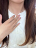 中国黄金18K金淡水珍珠项链女士时尚套链七夕情人节礼物送女友老婆生日送 【满天星】18k金珍珠项链 实拍图