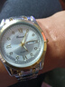 卡慕迪新款商务多功能全自动手表男士钻石防水夜光日历运动商务石英手表 039间金钢白面 实拍图