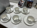 友来福咖啡杯套装欧式咖啡杯子陶瓷马克杯办公室6杯6碟6勺礼盒装 晒单实拍图