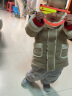 戴维贝拉（DAVE＆BELLA）童装加绒男童外套儿童男衣服男孩服装婴儿外衣小孩冬装小童厚外衣 驼色 110cm(建议身高105-115cm） 晒单实拍图