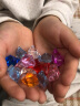 儿童水晶宝石儿童玩具水晶钻石粒玩具宝石玩具儿童亚克力宝石塑料 混色（18mm*25mm）100颗 晒单实拍图