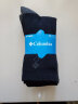 Columbia哥伦比亚袜子男女款透气舒适休闲袜 4双装 RCS740 AS3 M 实拍图