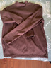 真维斯（JEANSWEST）打底衫女秋冬季新款长袖t恤加绒保暖上衣德绒内搭气质高级感女装 咖啡 纯色 XL 【推荐体重110-140斤】 实拍图