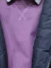 班尼路卫衣男士春秋款外套简约纯色圆领休闲卫衣男长袖T恤纯色套头上衣 155P酱紫色 M 实拍图