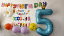 多美忆生日装饰气球场景布置儿童气球男孩女宝宝生日场景装扮甜心蛋糕熊 实拍图