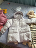 森马（Semir）森马羽绒服女中长款大毛领24冬新款工装风保暖外套109724113016 实拍图