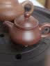 一茗金砂 宜兴正宗紫砂壶茶壶纯原矿大红袍朱泥吴海良80CC小品全手工潘壶 实拍图