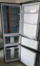 澳柯玛（AUCMA）冰箱三开门小冰箱家用租房用多门小型电冰箱节能低噪囤货小占地金色206升 以旧换新 BCD-206NE 实拍图