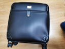 MINLUBAOLUO商务皮箱拉杆箱男士飞机轮行李箱男旅行箱女密码登机箱子母箱子 黑色横款 18英寸可登机 实拍图