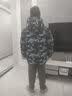 巴拉巴拉童装儿童棉衣男童外套秋冬季中大童两件套棉服时尚保暖潮 绿色调00344 170 实拍图