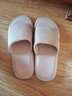 魔杏凉拖鞋女士夏季居家卡通可爱小熊休闲舒适耐磨防滑大码情侣拖鞋男 粉色 40-41 适合39-40 实拍图