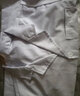 烈焰战队医院用白大褂 男女医生工作服 学生化学实验服 春秋长袖医护士服 （纽扣袖）长袖高棉白大褂 170/L（建议125-140斤） 实拍图