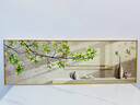 墨派客厅装饰画现代简约沙发背景墙壁画背有靠山超大尺寸横幅山水挂画 幸福之树 150x50cm(适合1.8米沙发)晶瓷 实拍图