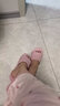 果洛菲拖鞋男居家用室内防滑洗澡浴室地板平底情侣拖鞋女 粉红色 36-37 实拍图