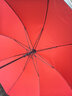 伞小满超大雨伞大号男士商务迎宾伞高尔夫伞双层自动长柄伞定制印刷logo 135CM双层外黑内红-8骨 实拍图