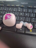 MY LITTLE PONY小马宝莉卡片联名真无线蓝牙耳机 入耳式睡眠耳机降噪游戏运动女生生日礼物通用苹果小米T06碧琪粉 实拍图