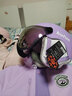 酷峰滑雪头盔雪镜一体护目眼镜雪盔男女儿童单双板专业护具防雾装备 紫色  M（适合头围55-58CM） 实拍图