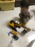 双鹰遥控挖掘机玩具车挖机挖土机电动遥控车汽车工程模型儿童礼物 高级版65cm(E561-001 ) 实拍图