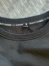 真维斯（JEANSWEST） 圆领卫衣男女同款秋冬季加绒加厚保暖宽松休闲长袖套头潮牌上衣 摇粒 黑色 纯色 3XL 实拍图
