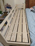英美丹尼拼接床实木加宽床婴儿小孩拼接床大人可睡无缝拼接可调节宝宝床 【固定加厚款】单床头-高备注 长180*宽50*高40 实拍图