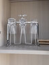 MARTIGUES 二两白酒杯家用水晶玻璃shot杯直身酒杯带收纳架套装 (二两杯)6支+小鹿架 实拍图