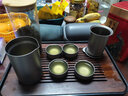 TONESON纯钛泡茶器户外露营茶具便携式旅行茶具纯钛鹰嘴茶具双层防烫茶具 鹰嘴纯钛泡茶器【一壶四杯】 实拍图