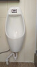 宛陶（wanTao）家用小便器陶瓷感应小便斗壁挂式男士尿斗卫生间挂墙式成人小便池 8216挂墙式(地排水) 实拍图