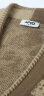 英克斯（inxx）APYD 潮牌冬新品宽松撞色开衫针织衫情侣毛衣APD4061585 棕色 L 晒单实拍图