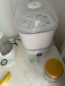 小白熊奶瓶消毒器带烘干 消毒婴儿 消毒奶瓶器蒸汽婴儿消毒锅2016 实拍图