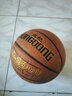 鸿动篮球7号翻毛软皮真皮手感室内外水泥地耐磨中小学生成人比赛蓝球 翻毛912A 标准7号/含配件大礼包 实拍图