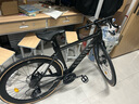 永久公路自行车男女700C弯把破风公路车27级变速成人学生城市运动单车 27速-消光黑 实拍图