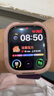 Apple Watch Series 10 智能手表46毫米玫瑰金色铝金属表壳梅子色回环式表带【蜂窝款】联通补贴 实拍图