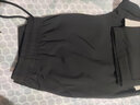 啄木鸟【2条】休闲裤男夏季薄款冰丝潮流修身直筒运动大码百搭九分长裤 8022灰色+8022黑色【两件装】 3XL （建议160-180斤） 实拍图