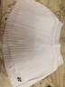 YONEX新款尤尼克斯羽毛球服短裙女yy百褶裙220113运动裙网球裙跑步 220113TCR白色  M 实拍图
