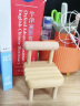 中伟（ZHONGWEI）实木手机支架橡胶木质平板支架置物架小椅子手机架 晒单实拍图