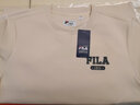 斐乐（FILA）官方男子加绒保暖卫衣秋冬季时尚休闲简约圆领套头衫长袖上衣男装 蒸汽白-IV M 实拍图