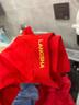 浪莎（LangSha）红内裤男士本命年属马年骐骥红精梳棉红裤衩短裤头棉红袜子组合装 蛇年大吉2【2内裤+2袜子】 2XL (180/105) 实拍图