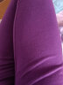 小护士 秋裤女士单件纯棉打底棉毛裤保暖衬裤JMK034 罗兰紫 M(165/95) 实拍图