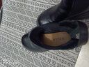 百丽（Belle）厚底烟筒靴女英伦风切尔西靴X2G2DDD3 浅黑 35 (225mm) 实拍图