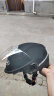 NEVA3C认证头盔电动车女摩托车头盔男防晒夏季半盔轻便式安全帽 石耀黑-透明长镜 实拍图