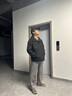 花花公子冲锋衣男户外春秋季三合一夹克可拆卸登山服防风防泼水外套衣服 黑色-男女同款（春秋款） XL (120-140斤) 实拍图