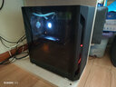 银昕（SilverStone）法拉H1 M 黑色MATX游戏小机箱(支持240水冷/标配12cm风扇/长显卡/玻璃侧透) 实拍图