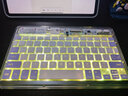 科技鱼 ipad pro键盘air6/5/4无线蓝牙键盘适用于苹果平板小米华为可充电透明鼠标套装静音办公便携 透明色背光版【多设备连接丨轻音键盘丨打字灵敏】 实拍图